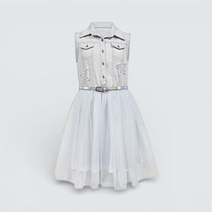 Lilt Big Kid Girls Sleeveless Tutu Dress
